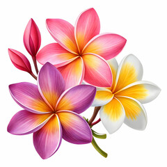 Fototapeta premium flowers image png psd on transparent background