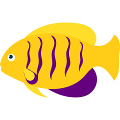 Fish Flat Illustration