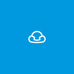 Telephone Cloud Vector