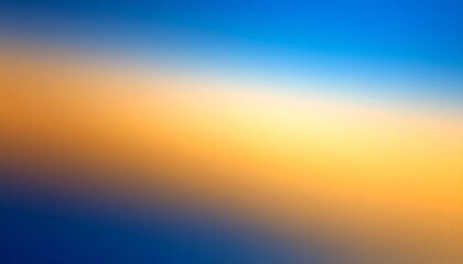 Fototapeta premium oft abstract gradient blending deep blue and warm orange tones in a smooth vertical transition