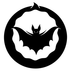 Fototapeta premium halloween pumpkin on black background