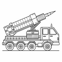 vector illustration of a truck
