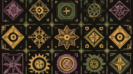 Ornate repeating pattern