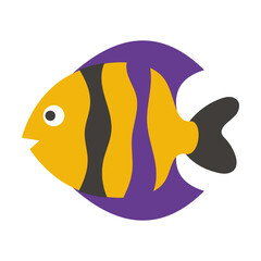 Fish Flat Illustration