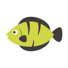 Fish Flat Illustration