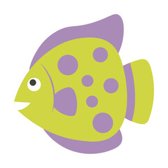 Fish Flat Illustration