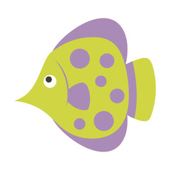 Fish Flat Illustration
