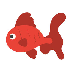 Fish Flat Illustration
