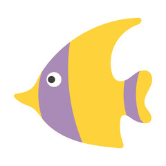 Fish Flat Illustration