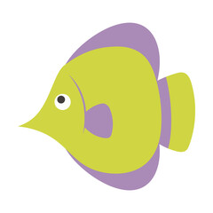 Fish Flat Illustration