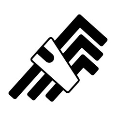 Allen Keys black icon