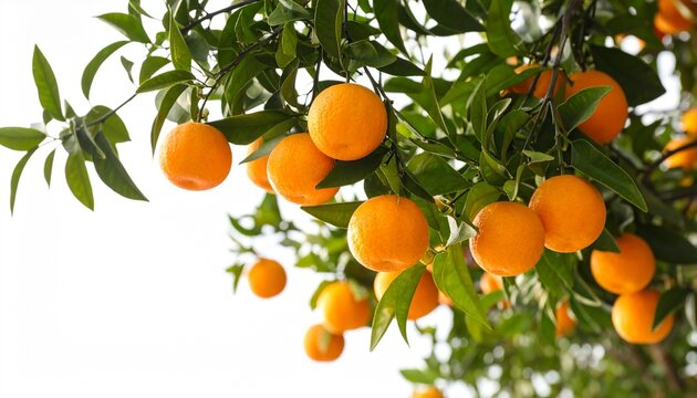 orange tree with fruits