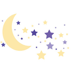 stars on black background