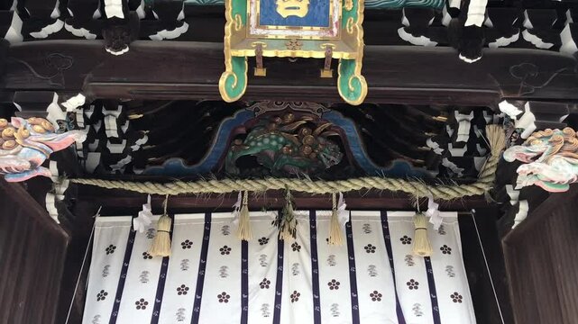 日本、京都、神社、北野天満宮、梅花、春、風景、写真素材