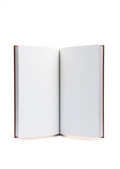 Open book mockup isolated transparent. book mockup. 