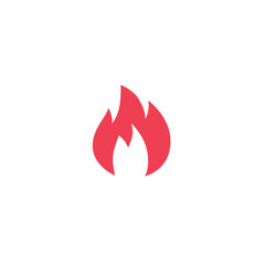 vector fire icon
