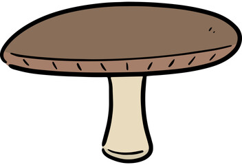Illustration of mushroom
