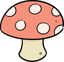Illustration of mushroom
