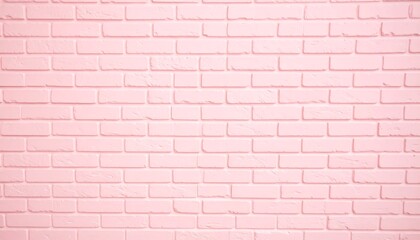 Fototapeta premium Old pink brick wall for a vintage style background.