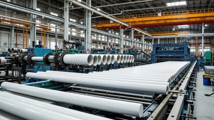 Automated Plastic Pipe Production Line