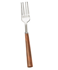 stainless steel garden fork with wooden handle, ideal for digging and planting. Perfect for gardening enthusiasts and outdoor activities