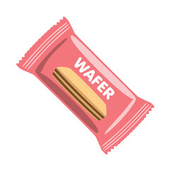 Cookie in a Sealable Bag Illustration