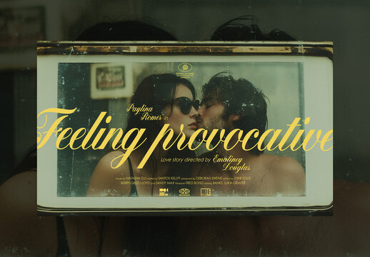 Drama Cinema Title Mockup