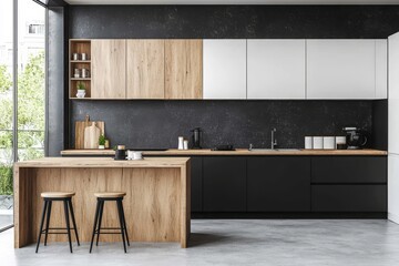 Embrace the elegance of contemporary kitchens with open layouts and natural light.
