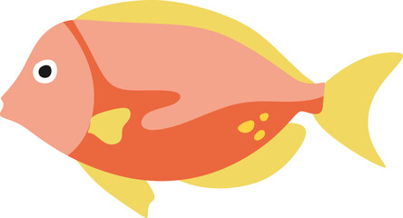Fish Flat Illustration