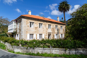 Historic Birthplace of Eduardo Pondal (Casa Natal) in Ponteceso, Galicia, Spain