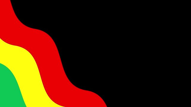 Juneteenth background illustration with fist up and copy space