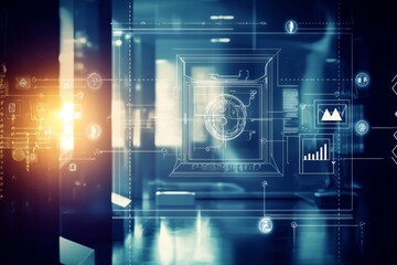 Obraz premium Explore the fascinating world of holography and its innovative applications.