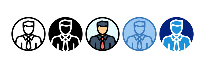 Profile Icon Element For Design