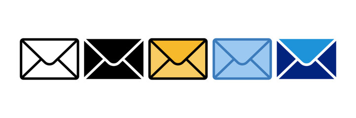 Envelope Icon Element For Design