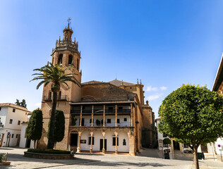 15th Century Santa María La Mayor Church in Ronda, Andalusia, Spain