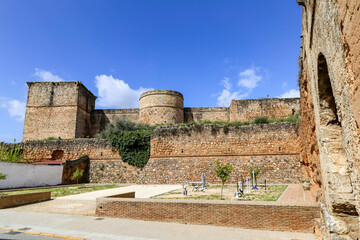 12th Century Niebla Castle Walls, Andalusia, Spain