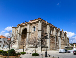 Grand 15th-Century Gothic-Renaissance Church of Our Lady of the Assumption in Aracena, Spain