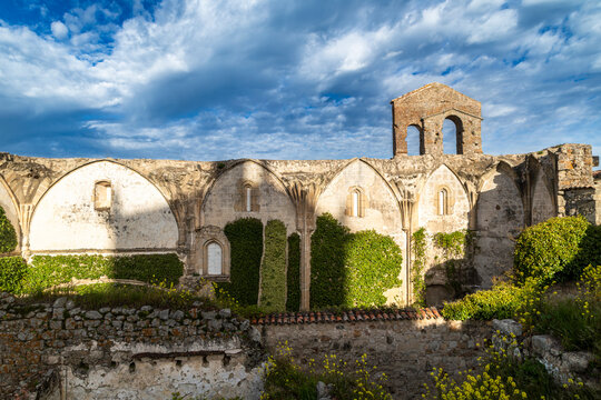 Ruins of Convento de San Francisco el Real in Trujillo, Extremadura, Spain