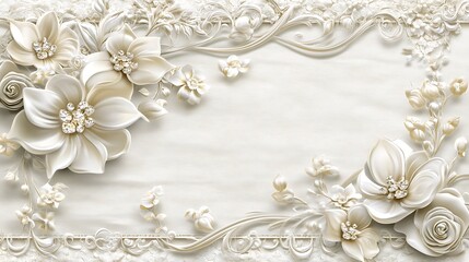 Elegant floral wall decor (3)