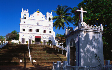 Reis Magos cathedral , Verem , Goa , India