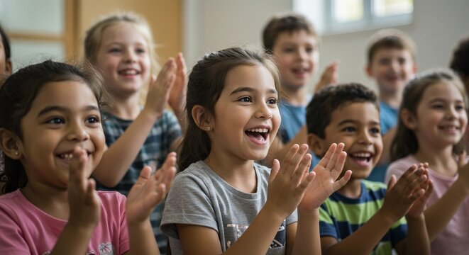 Clapping Kids Images – Browse 28,891 Stock Photos, Vectors, and Video ...