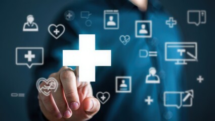 Digital healthcare solutions innovative technology for medical services online care