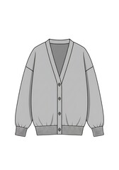 Grey Day Cardigan