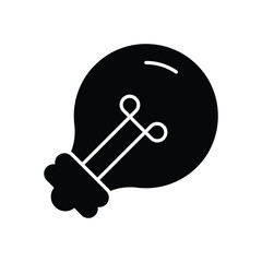 Lightbulb Vector icon