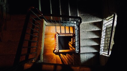 Stairs in the lighthouse