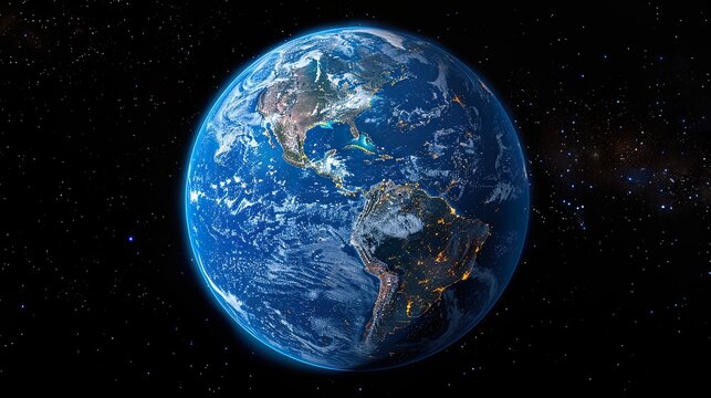 Earth view from space. Elements of this image furnished  HD 8k eid wallpaper photographic image