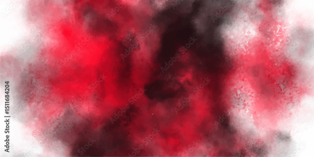 Poster abstract watercolor background in shades of red black and gray suitable for graphic design projects 