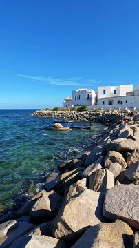 Beautiful seascape view from Tunisia