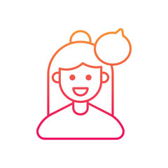 Mentee Vector icon