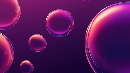 Abstract bubble design